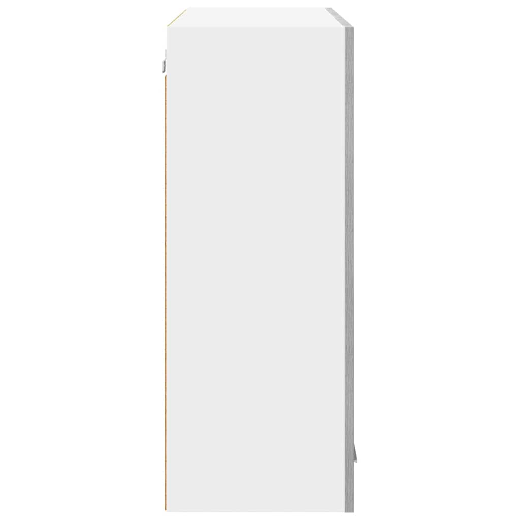 Dulap suspendat Riga Gri Sonoma 80 x 31 x 80 cm Lemn compozit — imaginea 8