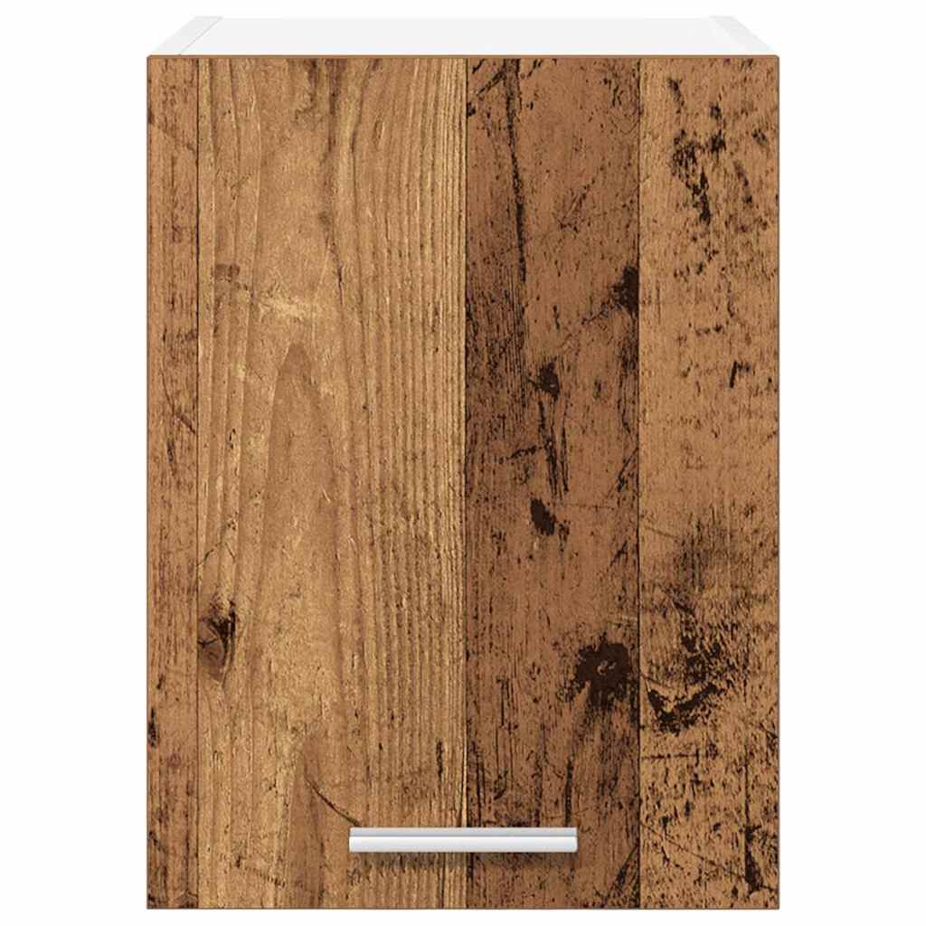 Dulap suspendat Riga 2 pcs Lemn vechi si Alb 30 x 31 x 40 cm — imaginea 7