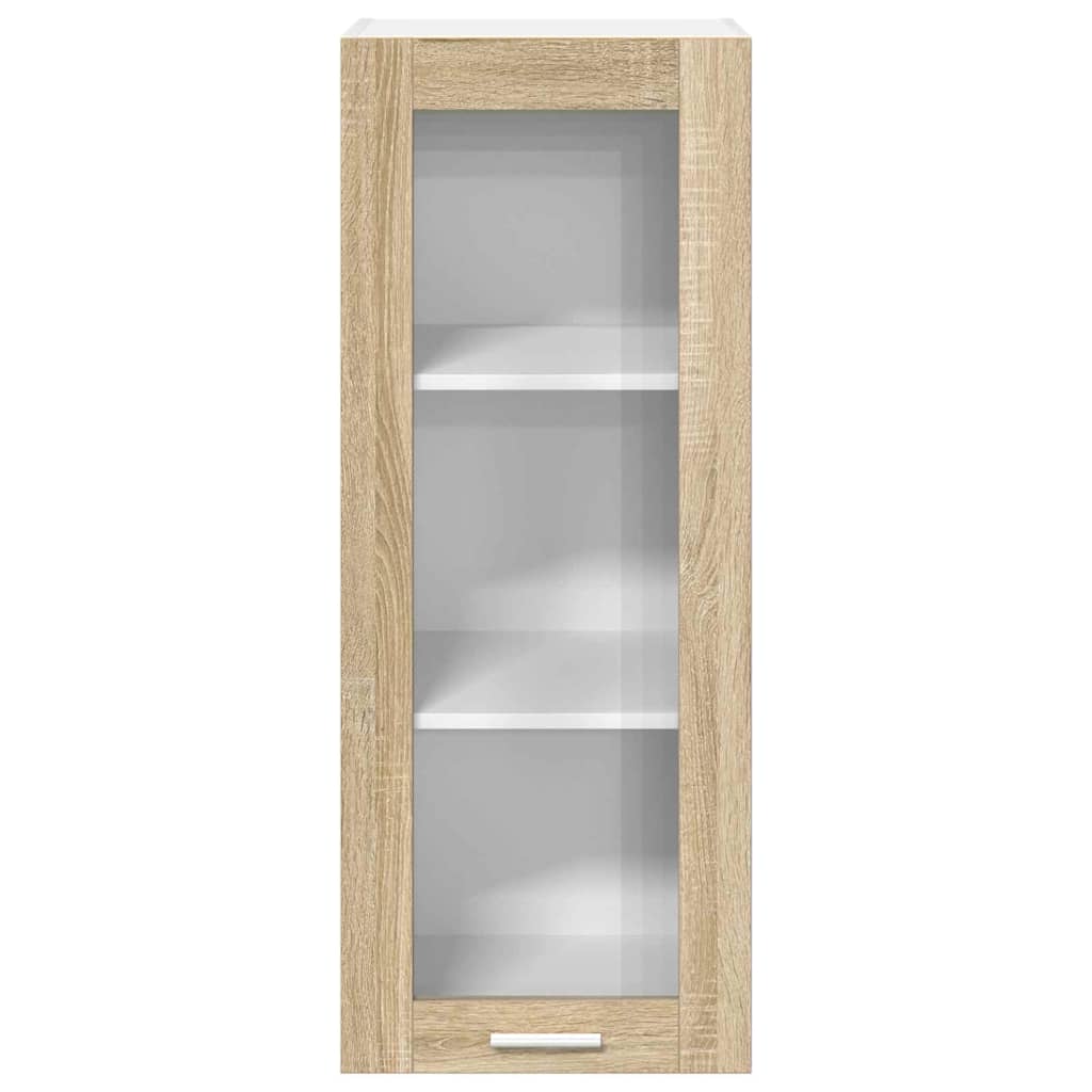 Dulap suspendat cu raft Riga Stejar Sonoma 40 x 31 x 100 cm — imaginea 7