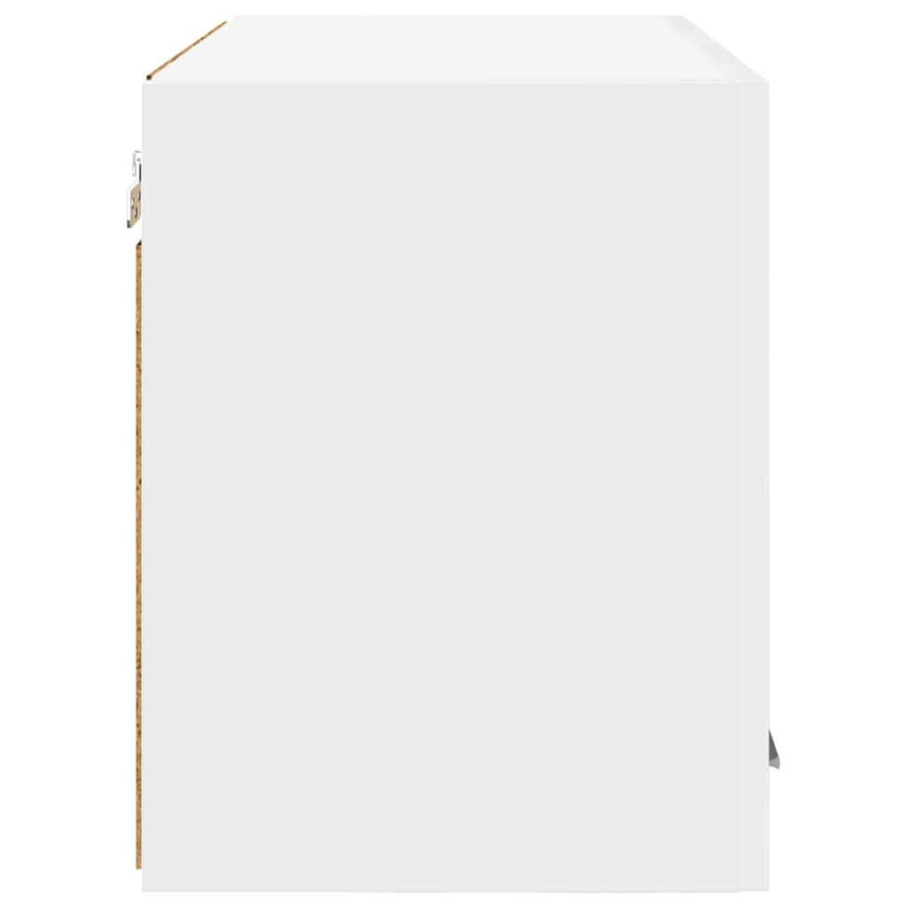 Dulap suspendat Riga 2 pcs Alb 60 x 31 x 40 cm Lemn compozit — imaginea 9