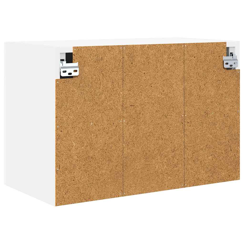 Dulap suspendat Riga 2 pcs Alb 60 x 31 x 40 cm Lemn compozit — imaginea 10