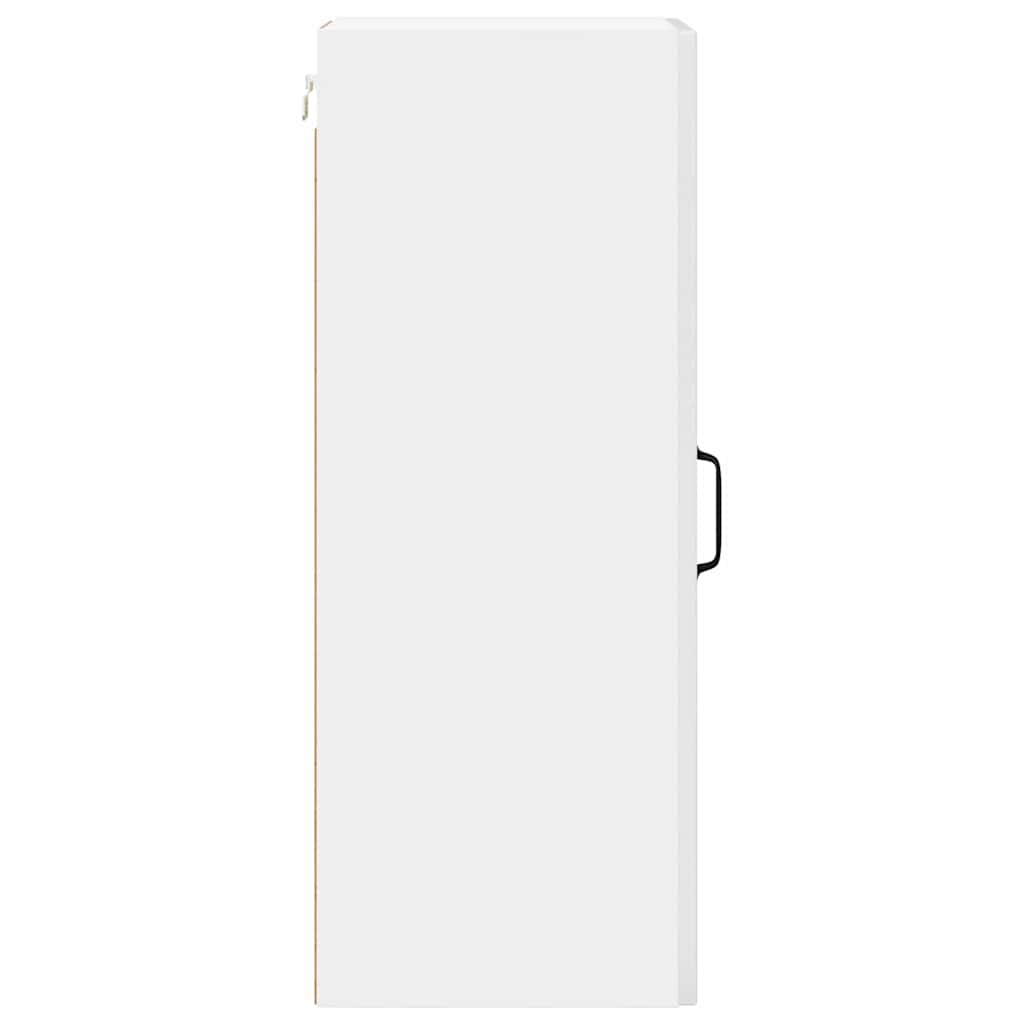 Dulap suspendat de bucatarie 2 pcs Alb lucios 30 x 31 x 80 cm — imaginea 9
