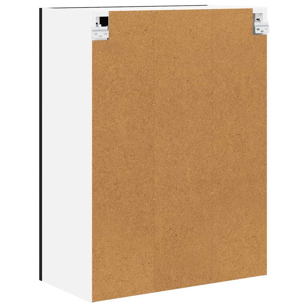 Dulap suspendat Riga Stejar Negru 60 x 31 x 80 cm Lemn compozit — imaginea 9