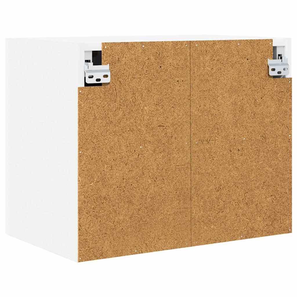 Dulap suspendat Riga 2 pcs Alb 50 x 31 x 40 cm Lemn compozit — imaginea 10