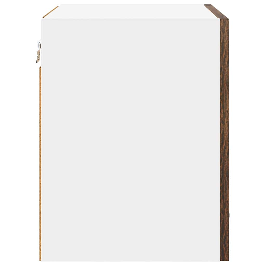 Dulap suspendat cu raft Riga Stejar fumuriu 40 x 31 x 40 cm — imaginea 8
