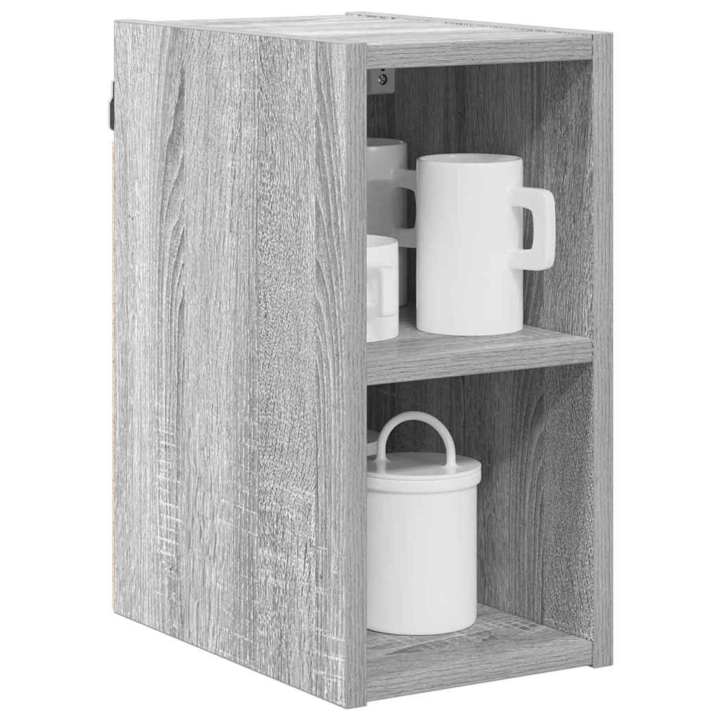 Dulap suspendat Riga Gri Sonoma 20 x 29,5 x 40 cm Lemn compozit — imaginea 4