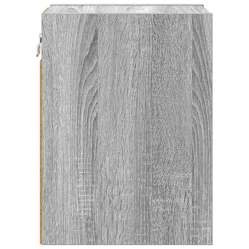 Dulap suspendat Riga Gri Sonoma 20 x 29,5 x 40 cm Lemn compozit — imaginea 7