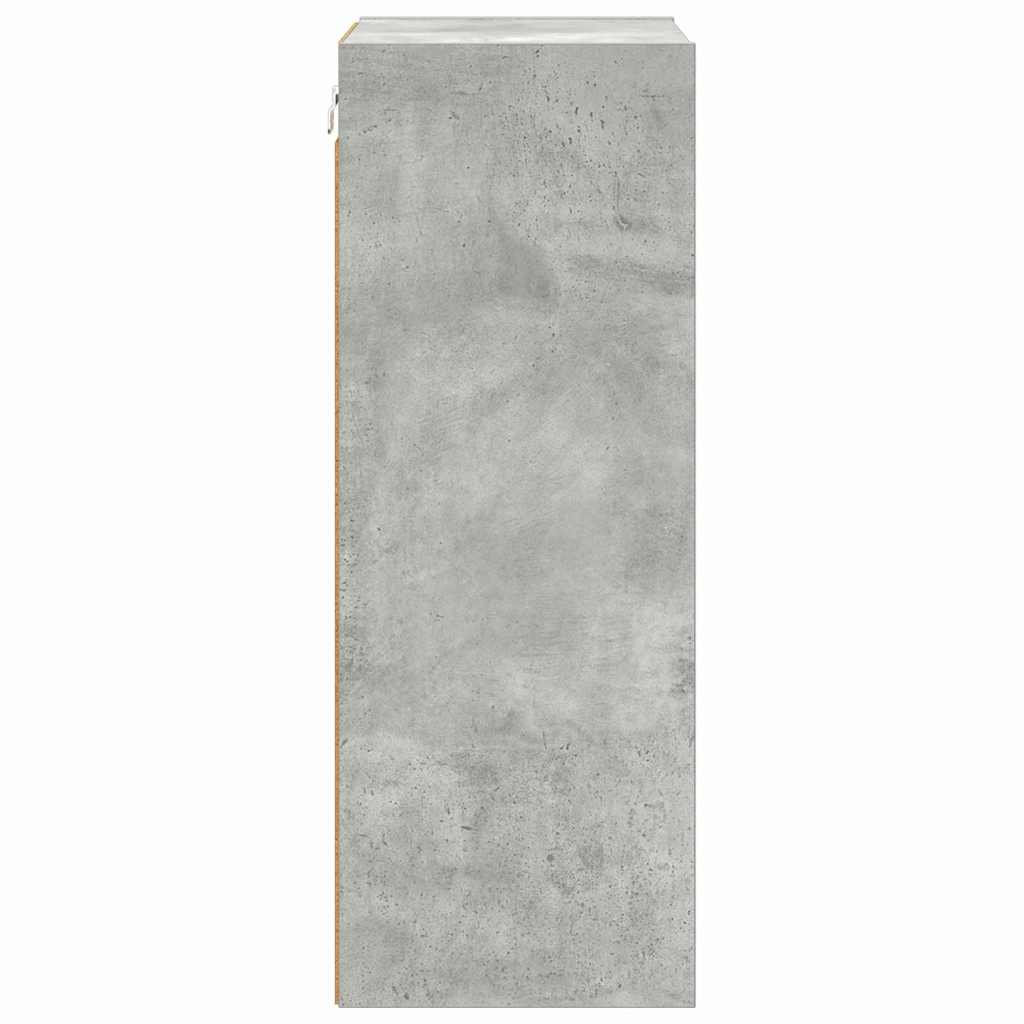 Dulap suspendat cu raft Riga Gri din beton 40 x 29,5 x 80 cm — imaginea 7
