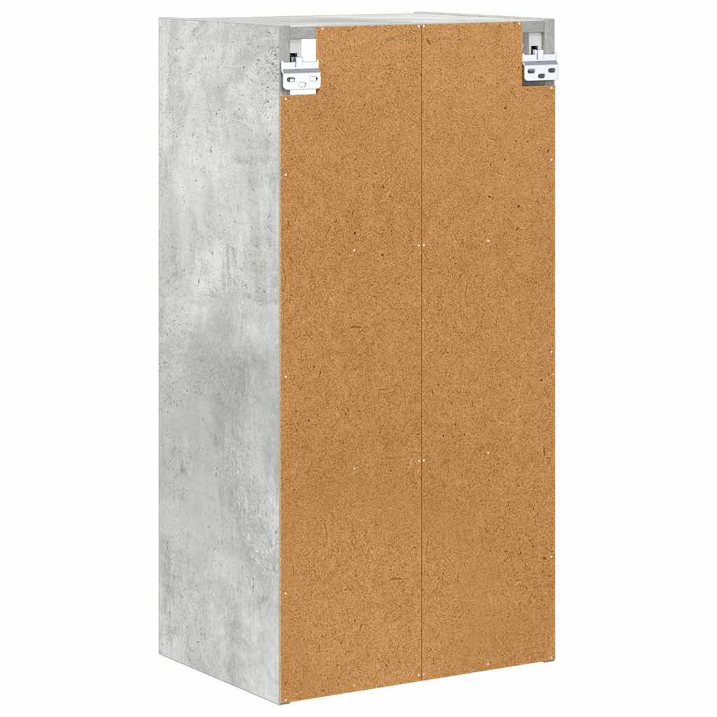 Dulap suspendat cu raft Riga Gri din beton 40 x 29,5 x 80 cm — imaginea 8