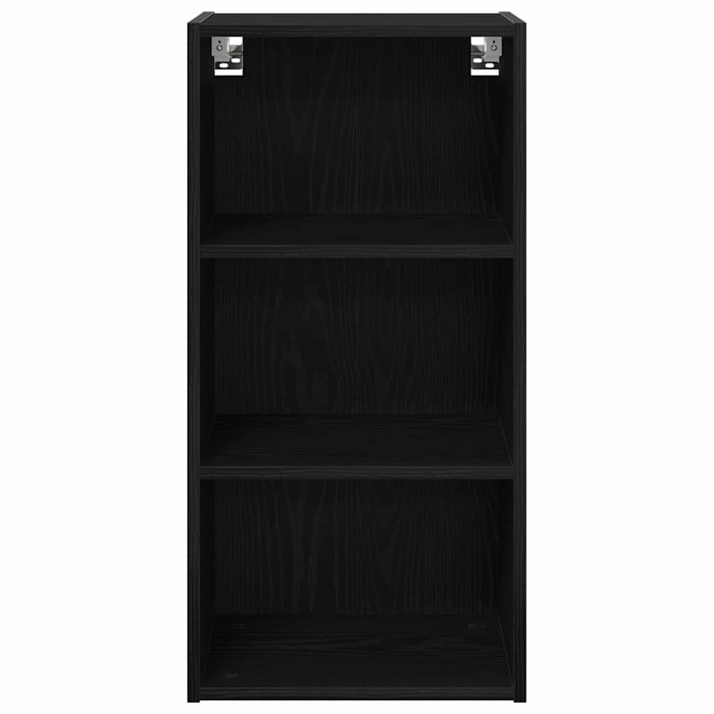 Dulap suspendat cu raft Riga Stejar Negru 40 x 29,5 x 80 cm — imaginea 6
