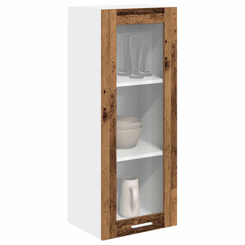 Dulap suspendat Riga Lemn Vechi 40 x 31 x 100 cm Lemn compozit — imaginea 4