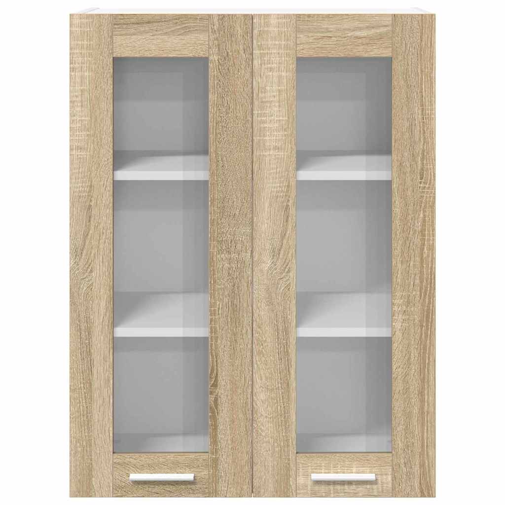 Dulap suspendat cu raft Riga Stejar Sonoma 60 x 31 x 80 cm — imaginea 7