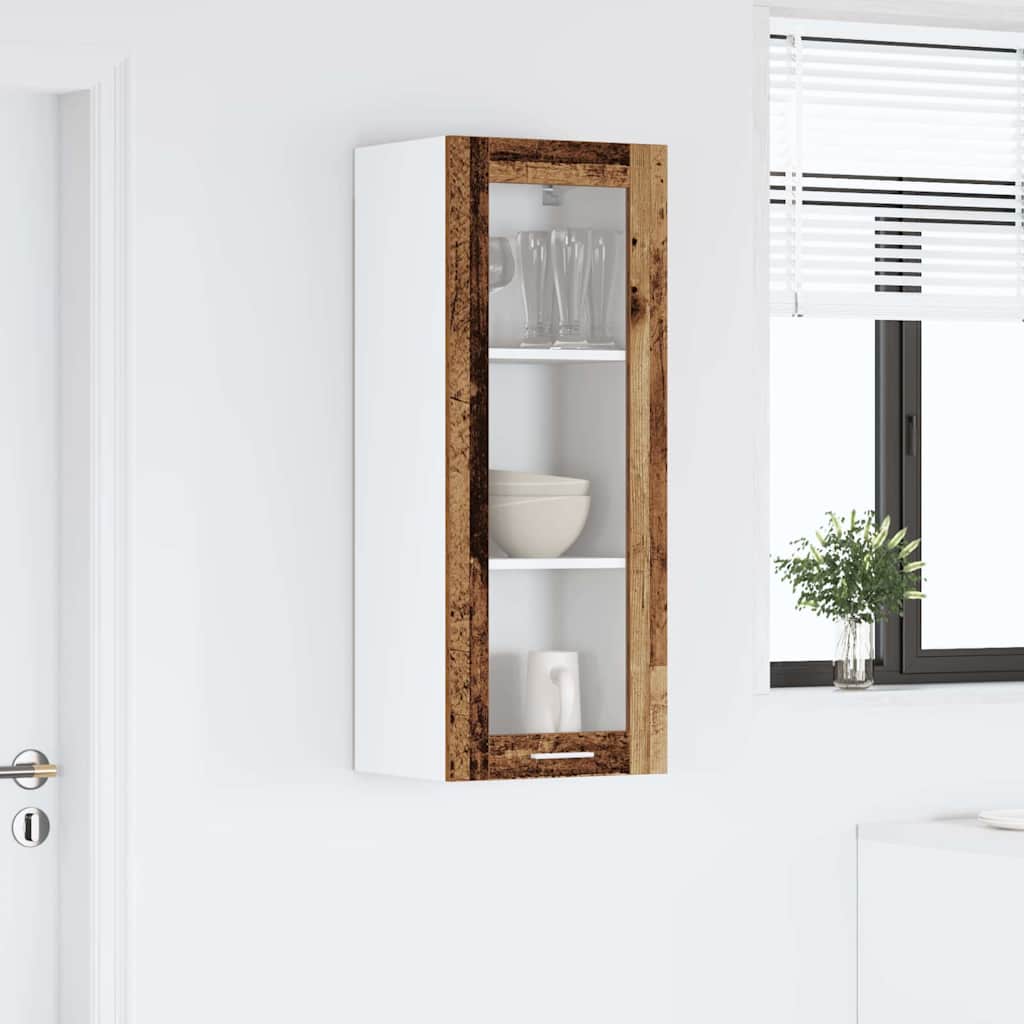 Dulap suspendat Riga Lemn Vechi 40 x 31 x 100 cm Lemn compozit — imaginea 5