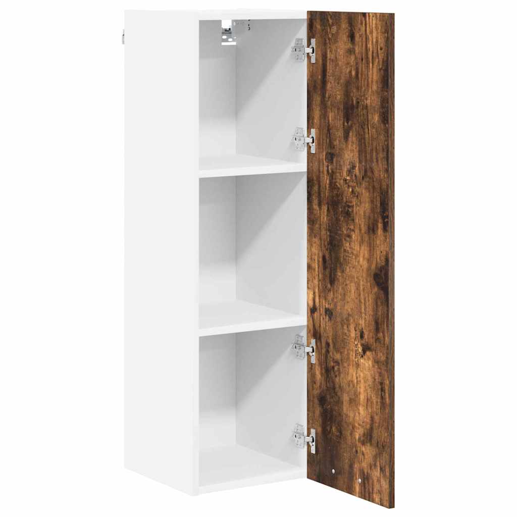 Dulap suspendat cu raft Riga Stejar fumuriu 30 x 31 x 100 cm — imaginea 6