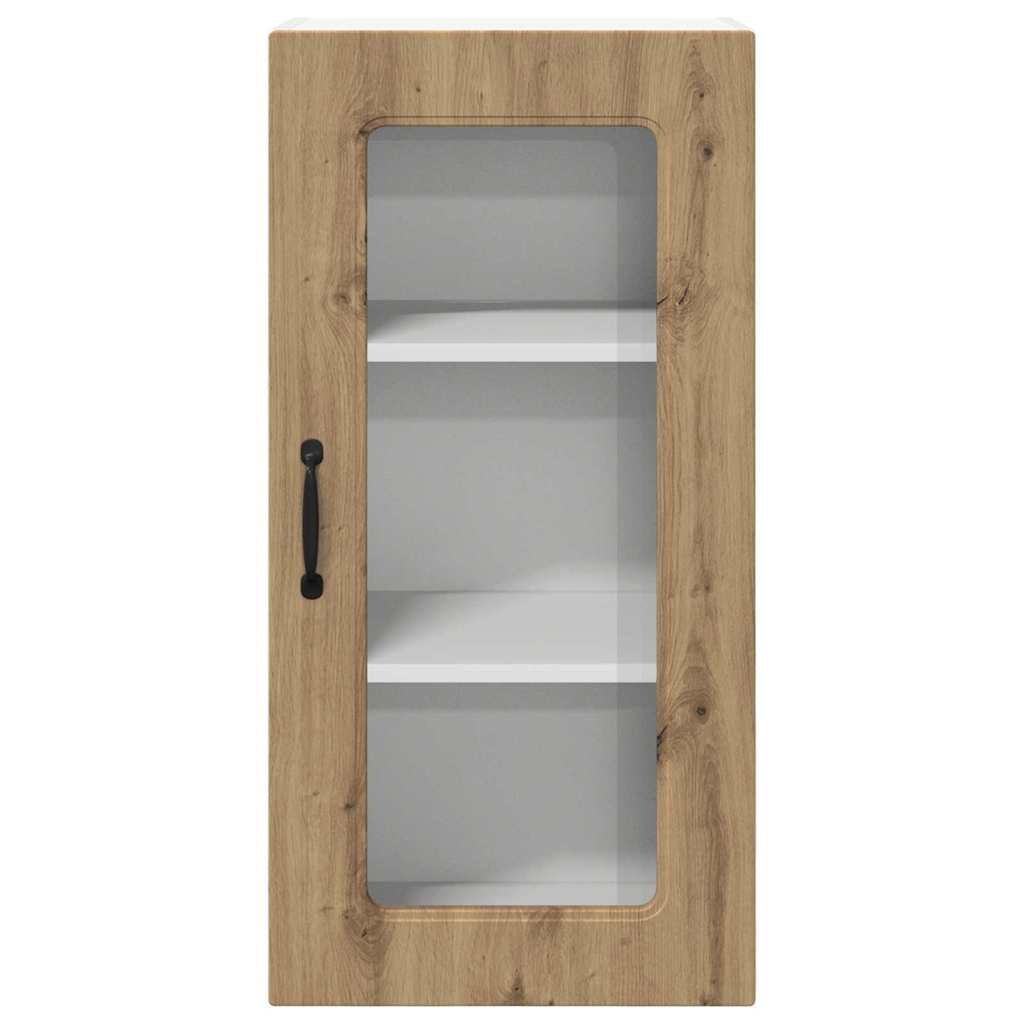Dulap suspendat de bucatarie Stejar Artizanal 40 x 31 x 80 cm — imaginea 7