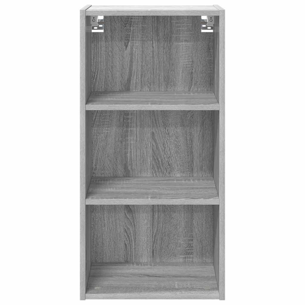 Dulap suspendat Riga Gri Sonoma 40 x 29,5 x 80 cm Lemn compozit — imaginea 6