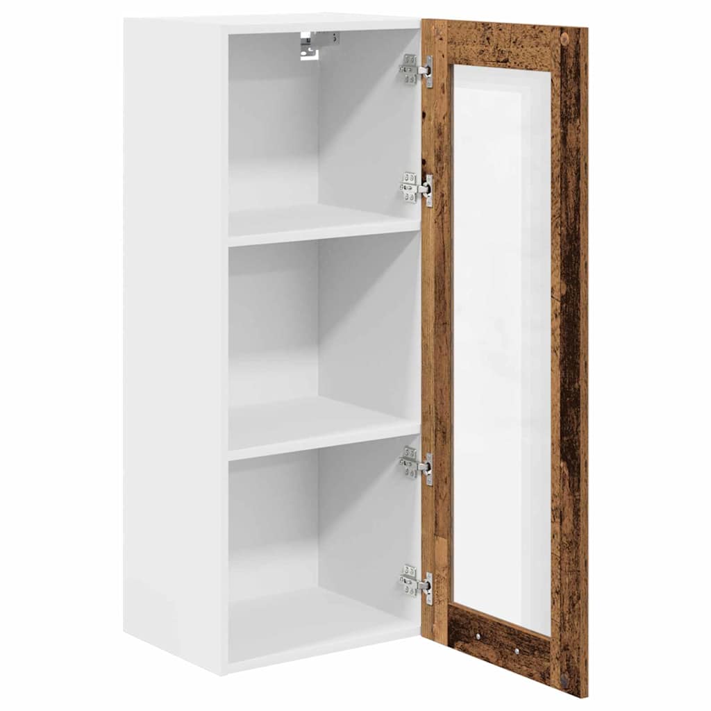 Dulap suspendat Riga Lemn Vechi 40 x 31 x 100 cm Lemn compozit — imaginea 6