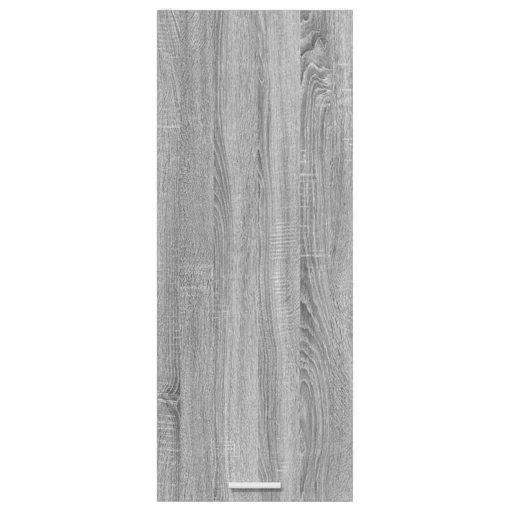 Dulap suspendat Riga Gri Sonoma 40 x 31 x 100 cm Lemn compozit — imaginea 7