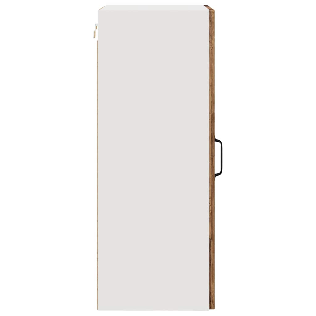 Dulap suspendat de bucatarie cu raft Lemn Vechi 40 x 31 x 80 cm — imaginea 8