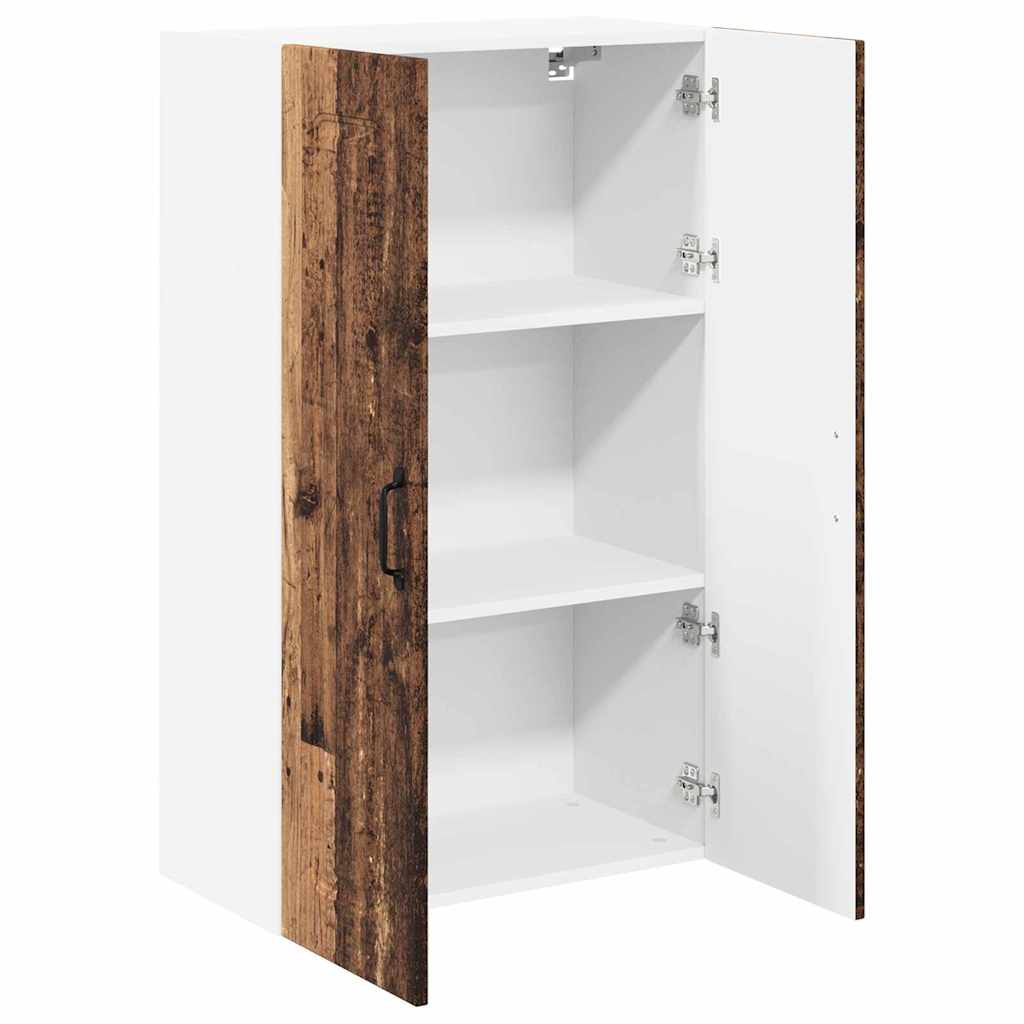 Dulap suspendat de bucatarie cu usa Lemn Vechi 60 x 31 x 100 cm — imaginea 6