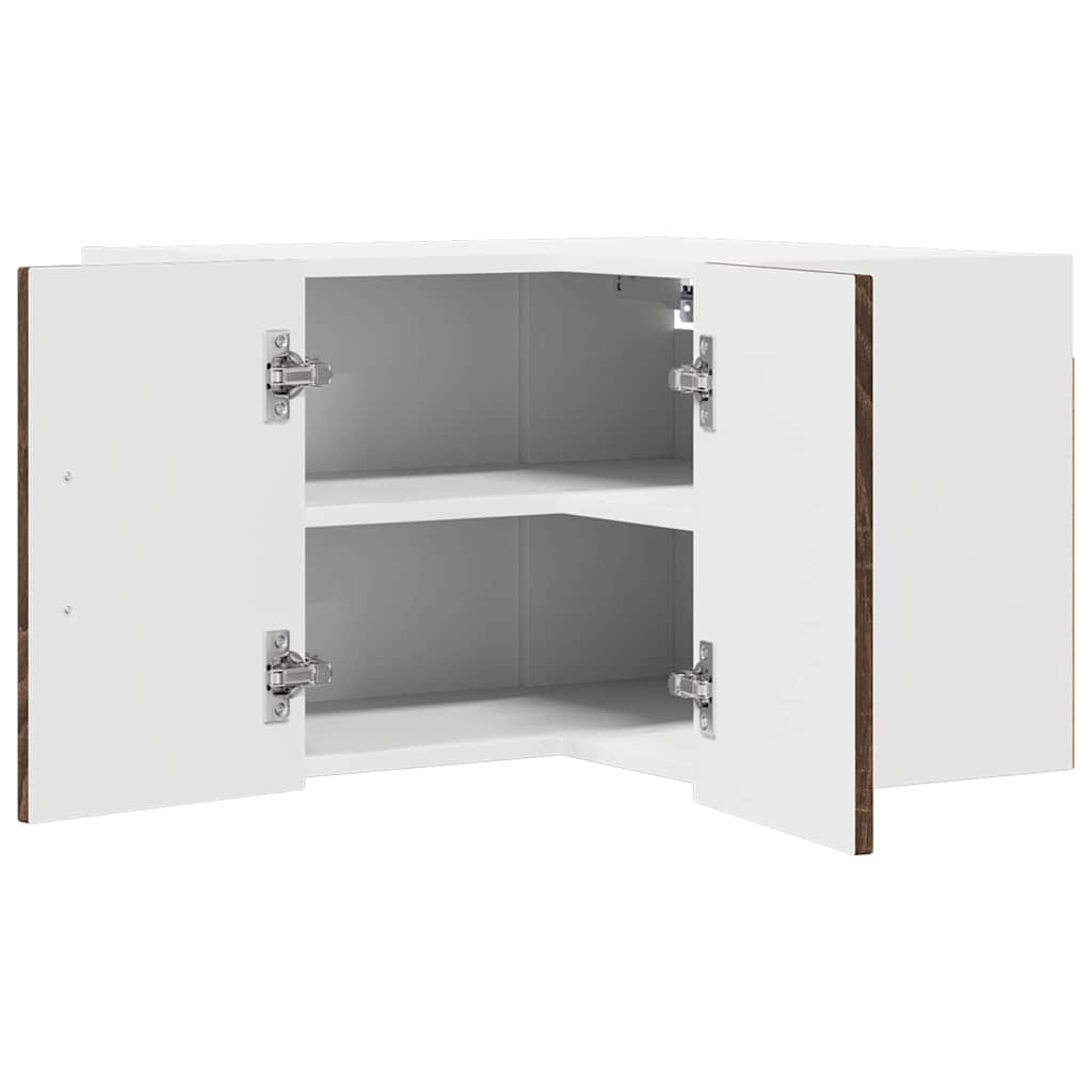 Dulap suspendat de bucatarie Stejar inchis 57 x 57 x 40 cm — imaginea 6