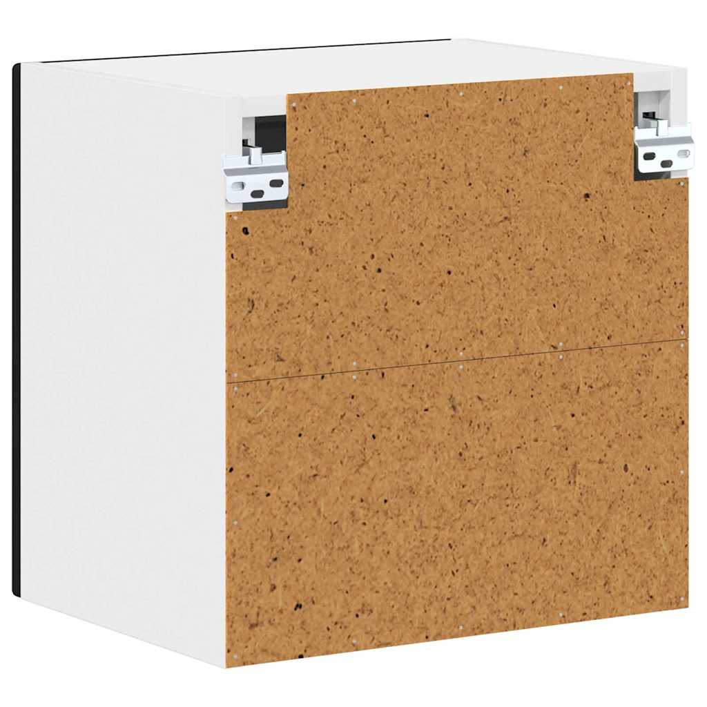 Dulap suspendat de bucatarie cu usa 2 pcs Negru 40 x 31 x 40 cm — imaginea 10