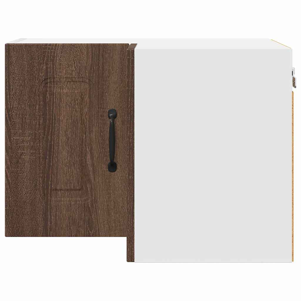 Dulap suspendat de bucatarie Stejar inchis 57 x 57 x 40 cm — imaginea 7