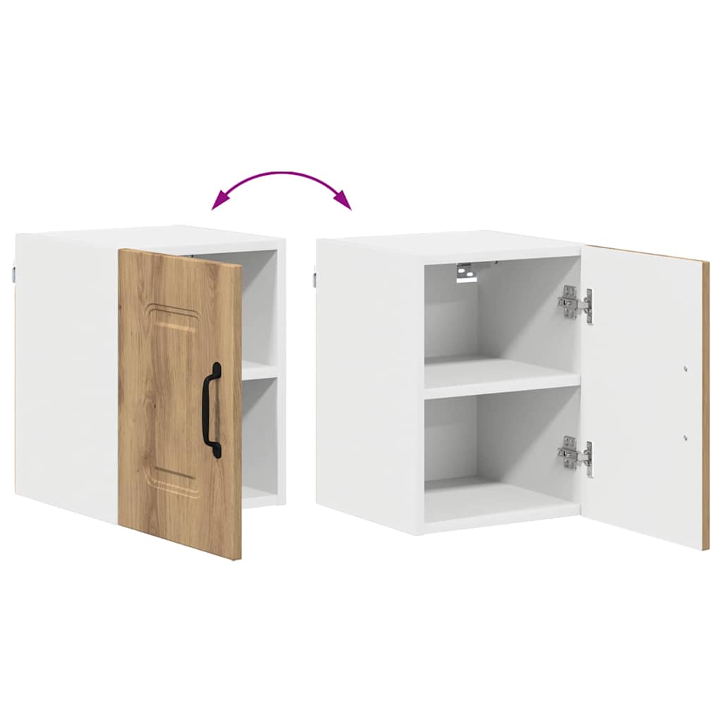 Dulap suspendat de bucatarie Stejar Artizanal 30 x 31 x 40 cm — imaginea 12