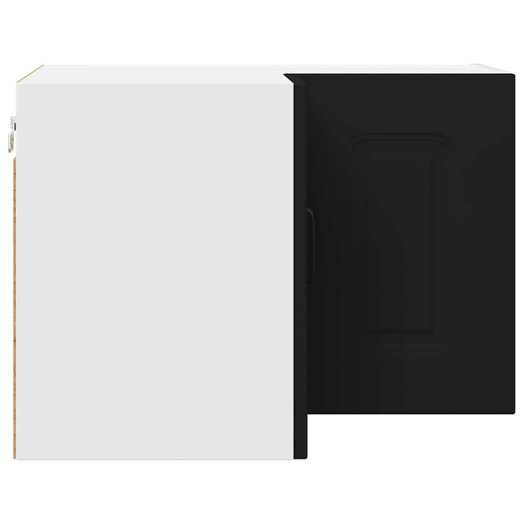 Dulap suspendat de bucatarie cu raft Negru 57 x 57 x 40 cm — imaginea 8