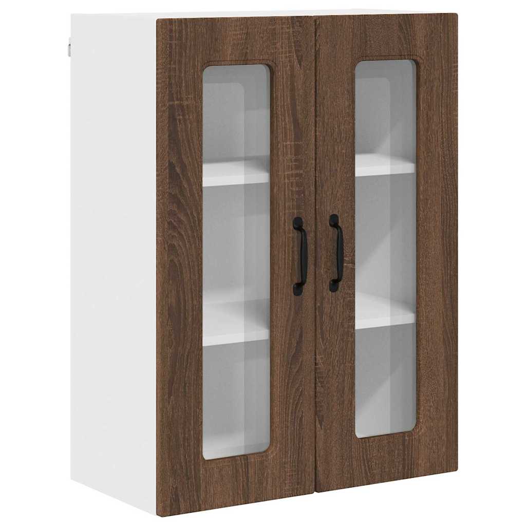 Dulap suspendat de bucatarie Stejar inchis 60 x 31 x 80 cm