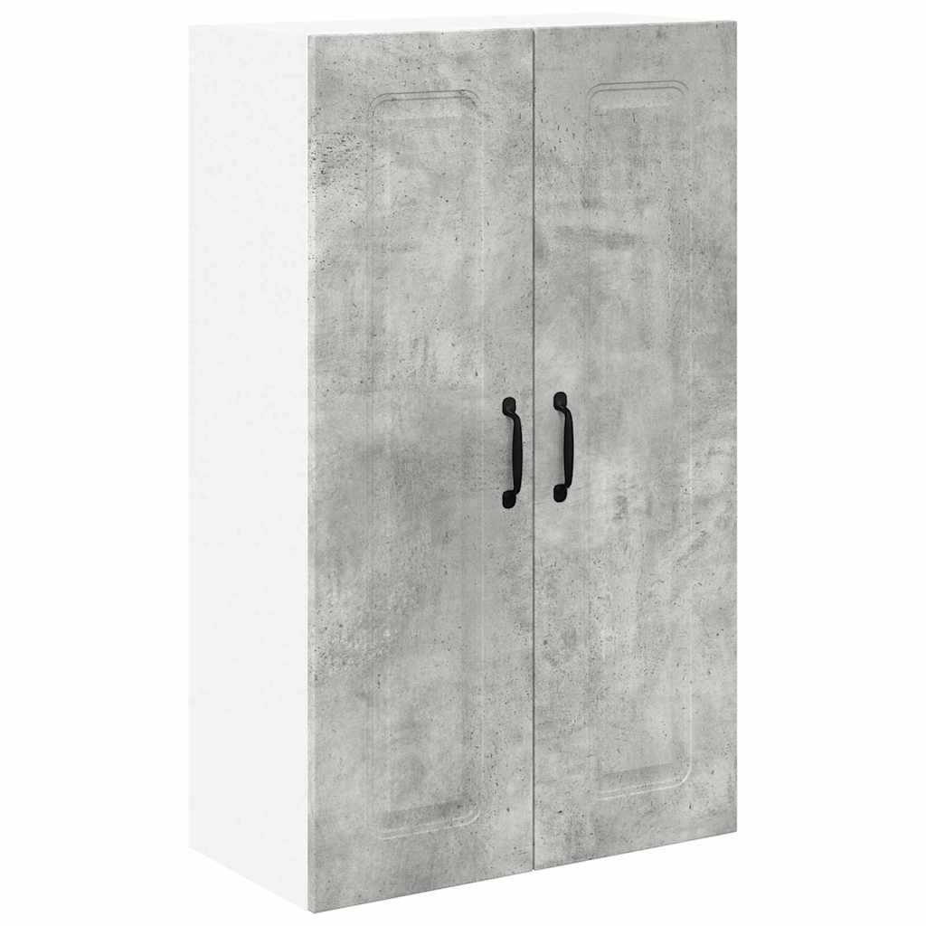 Dulap suspendat de bucatarie Gri din beton 60 x 31 x 100 cm