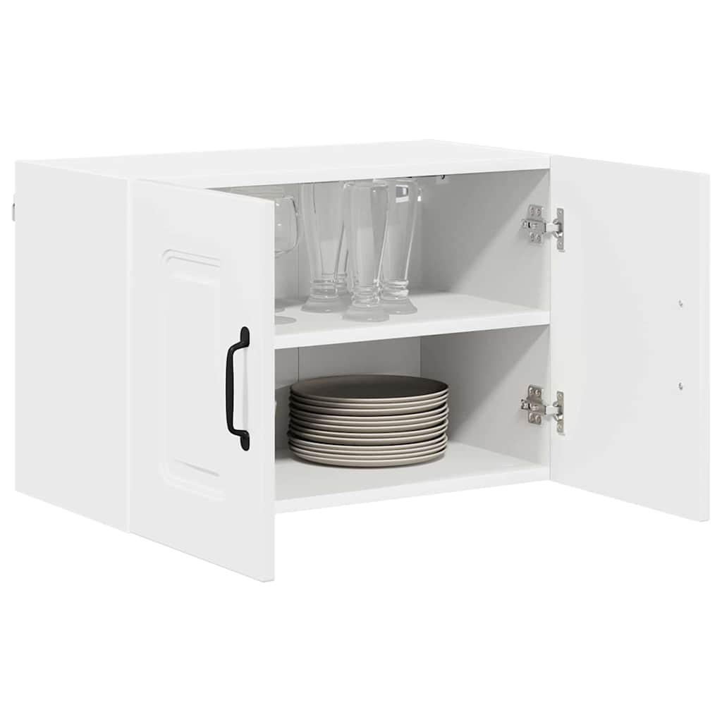Dulap suspendat de bucatarie 2 pcs Alb lucios 60 x 31 x 40 cm — imaginea 4