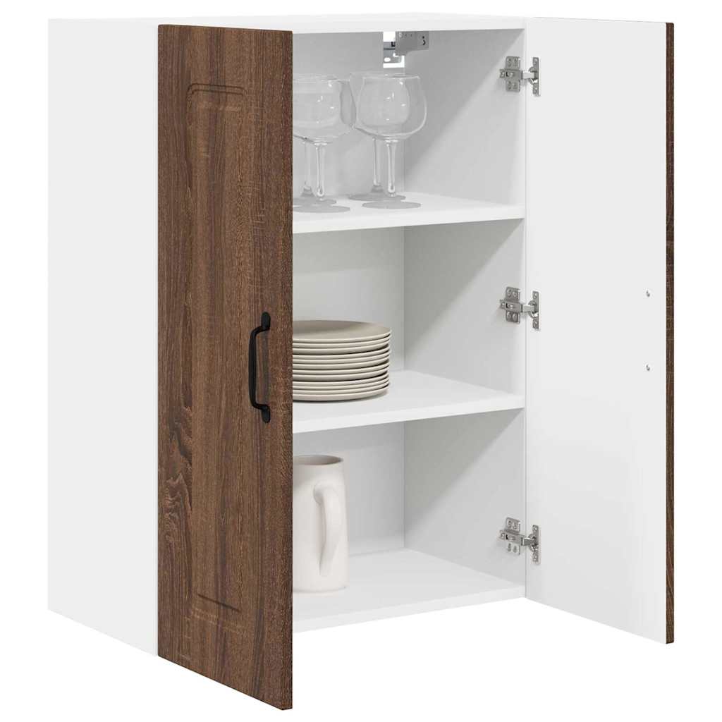 Dulap suspendat de bucatarie Stejar inchis 60 x 31 x 80 cm — imaginea 4
