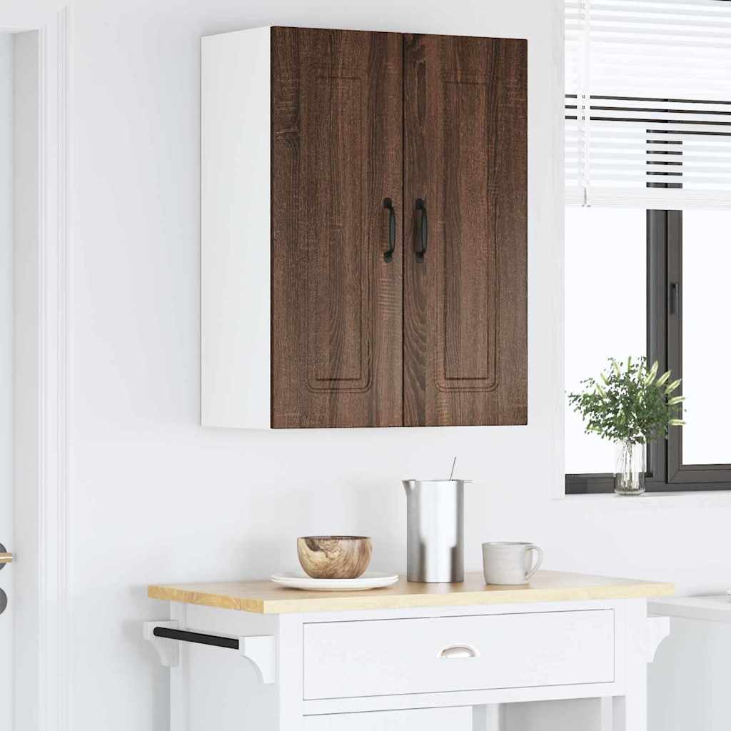 Dulap suspendat de bucatarie Stejar inchis 60 x 31 x 80 cm — imaginea 5