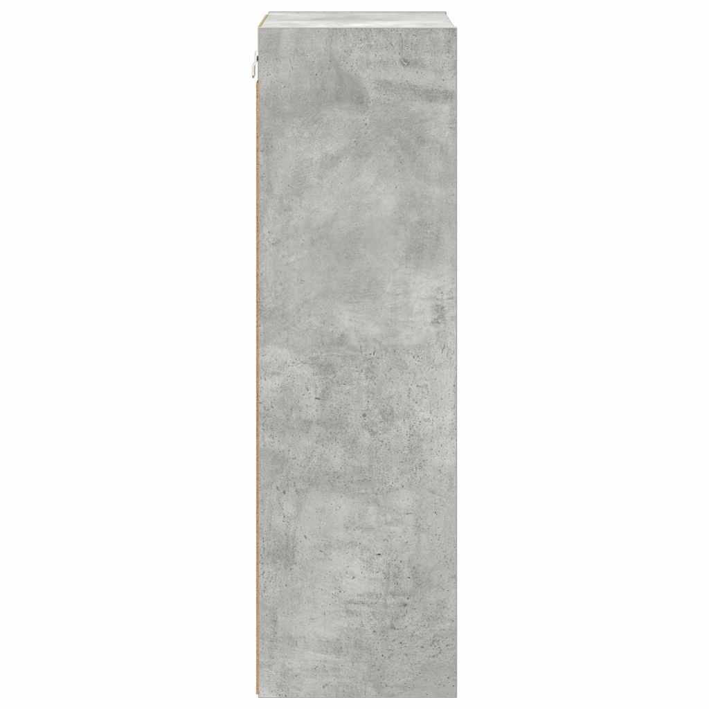Dulap suspendat cu raft Riga Gri din beton 40 x 29,5 x 100 cm — imaginea 7