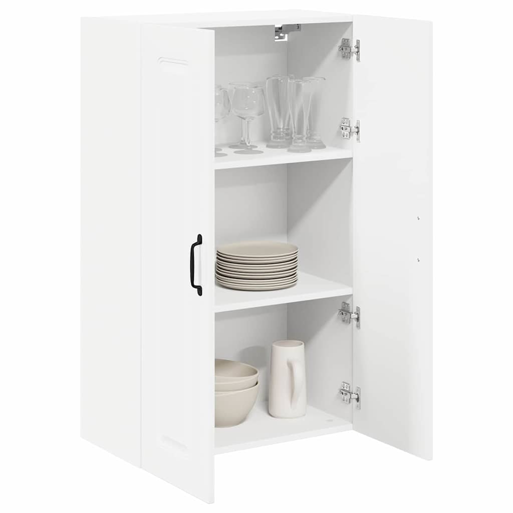 Dulap suspendat de bucatarie cu usa Alb lucios 60 x 31 x 100 cm — imaginea 4