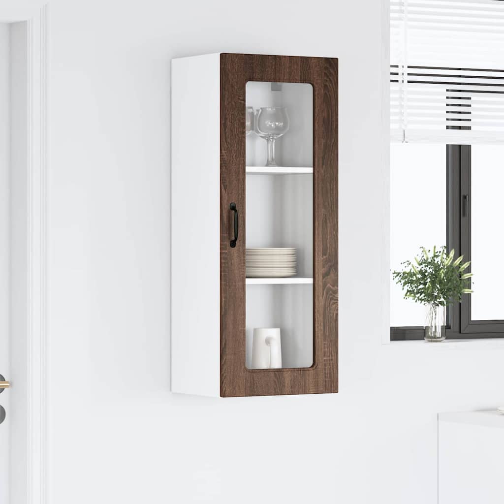 Dulap suspendat de bucatarie Stejar inchis 40 x 31 x 100 cm — imaginea 5