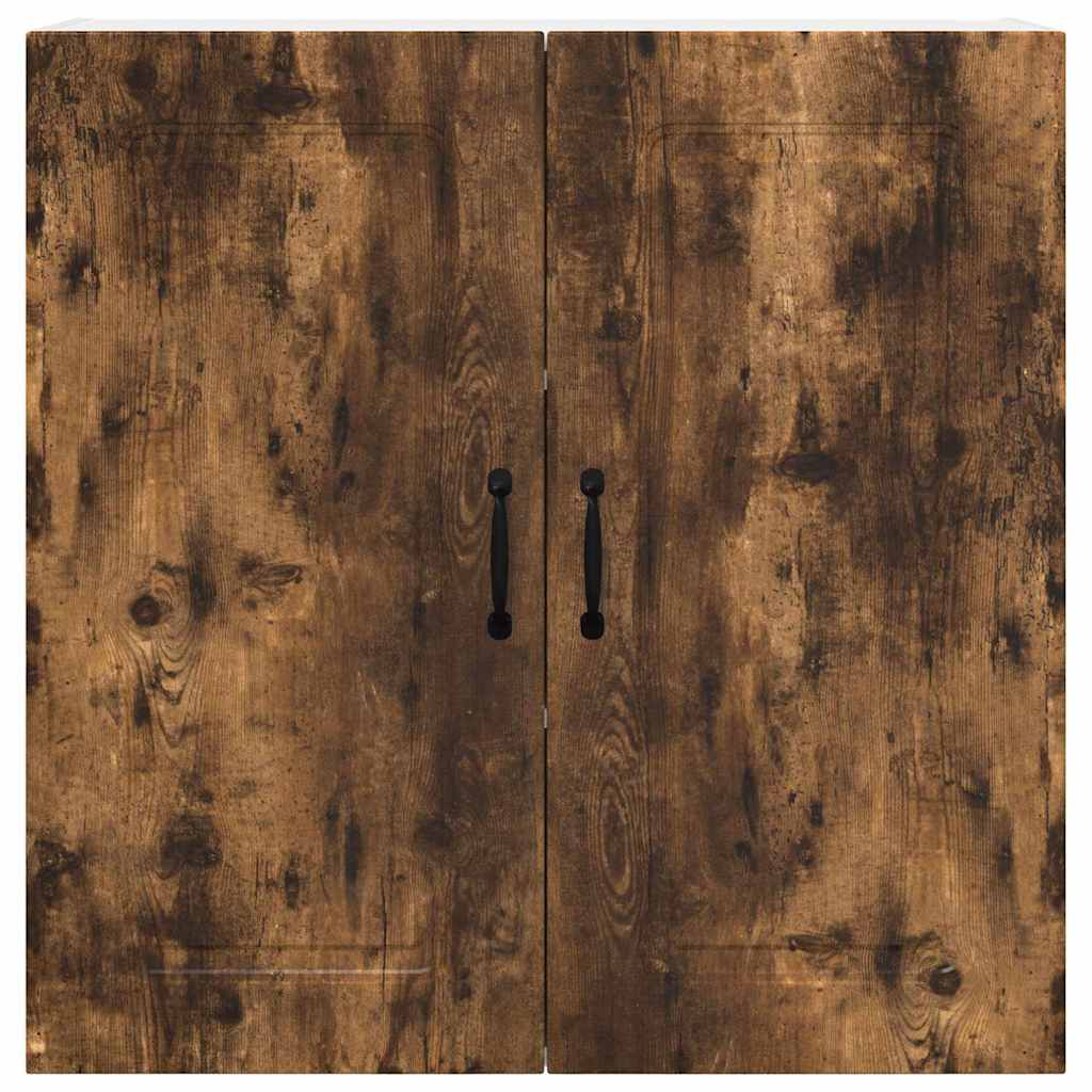 Dulap suspendat de bucatarie Stejar fumuriu 80 x 31 x 80 cm — imaginea 7