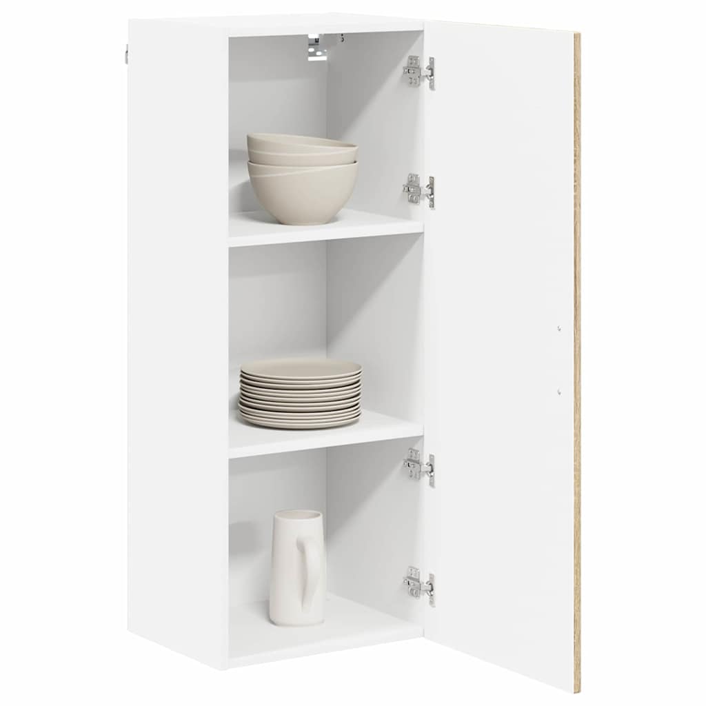 Dulap suspendat de bucatarie Stejar Sonoma 40 x 31 x 100 cm — imaginea 4
