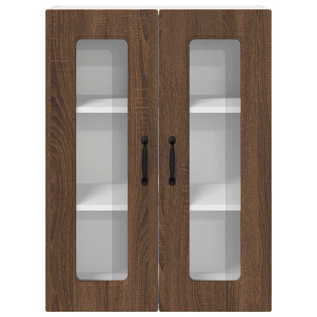 Dulap suspendat de bucatarie Stejar inchis 60 x 31 x 80 cm — imaginea 7