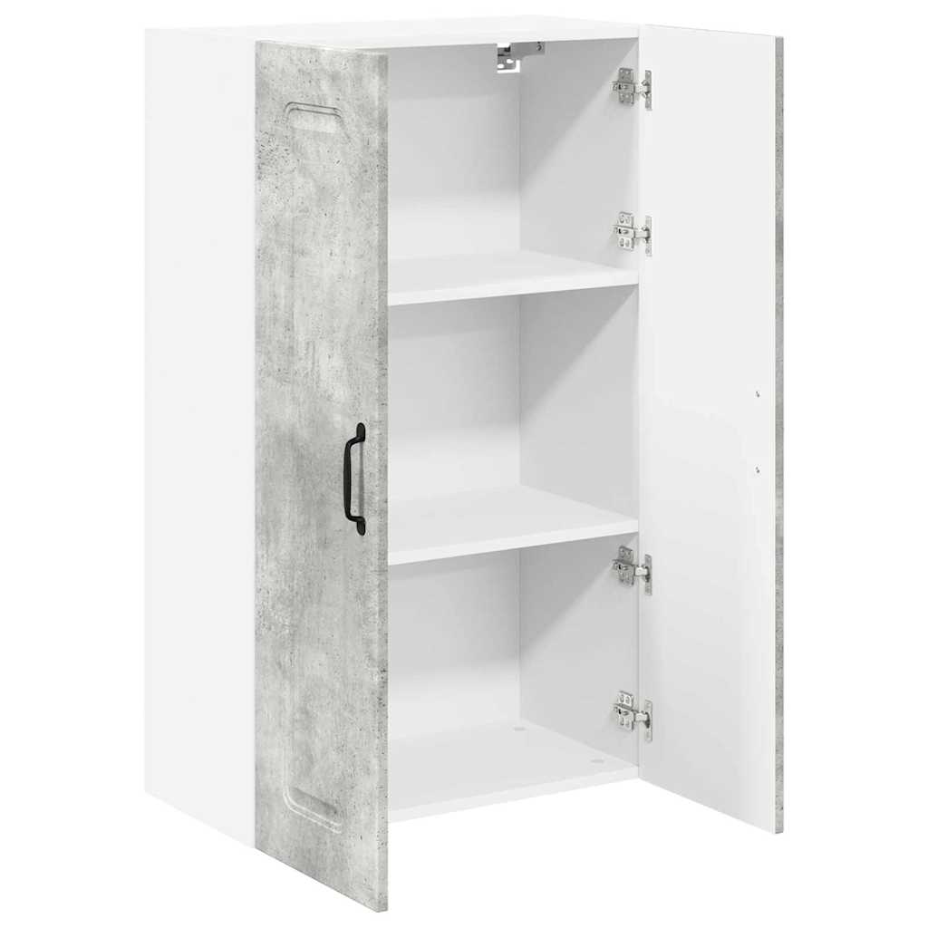 Dulap suspendat de bucatarie Gri din beton 60 x 31 x 100 cm — imaginea 6