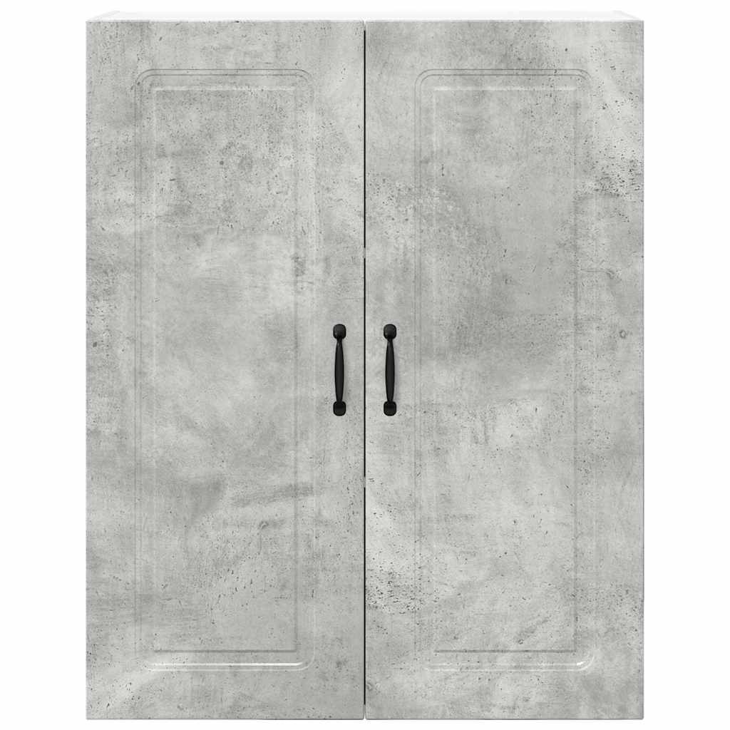 Dulap suspendat de bucatarie Gri din beton 80 x 31 x 100 cm — imaginea 7