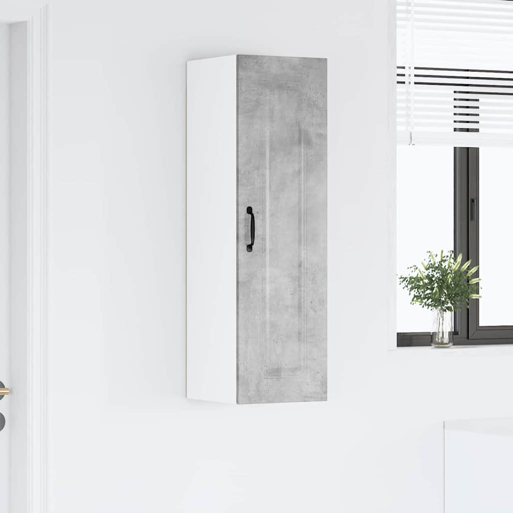 Dulap suspendat de bucatarie Gri din beton 30 x 31 x 100 cm — imaginea 5