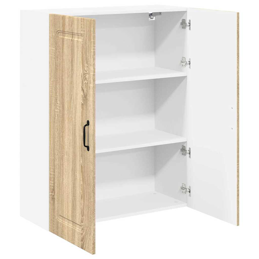 Dulap suspendat de bucatarie Stejar Sonoma 80 x 31 x 100 cm — imaginea 6