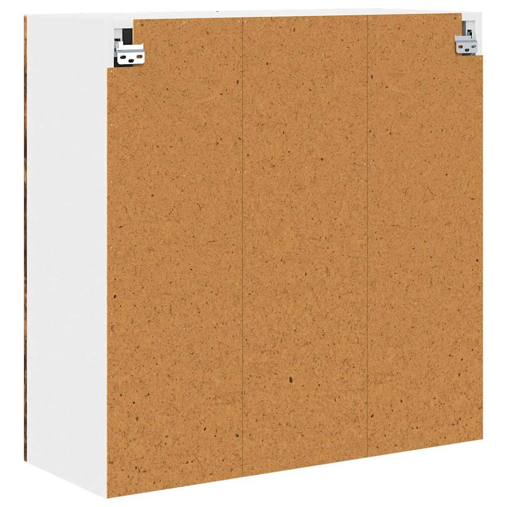 Dulap suspendat de bucatarie Stejar fumuriu 80 x 31 x 80 cm — imaginea 9