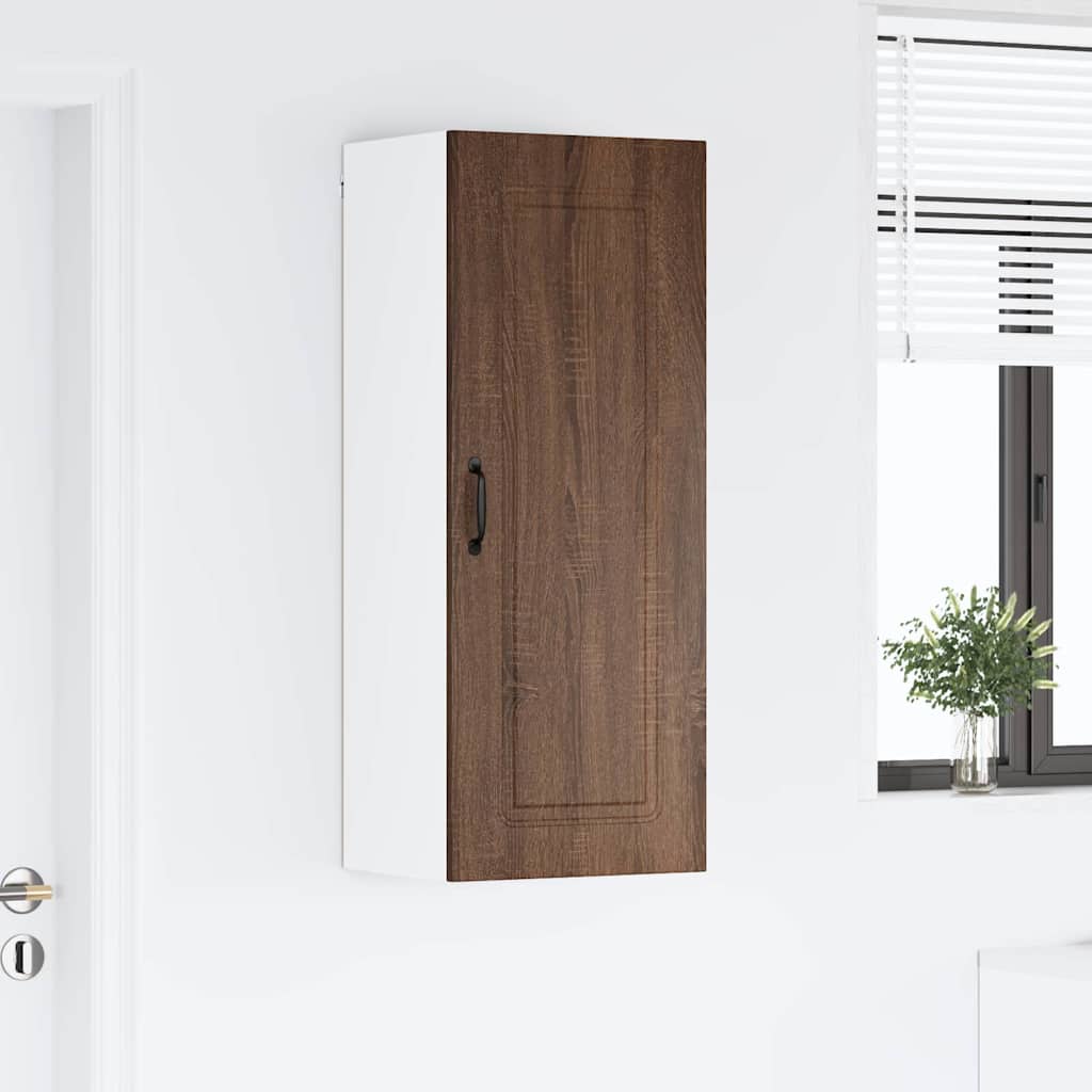 Dulap suspendat de bucatarie Stejar inchis 40 x 31 x 100 cm — imaginea 5
