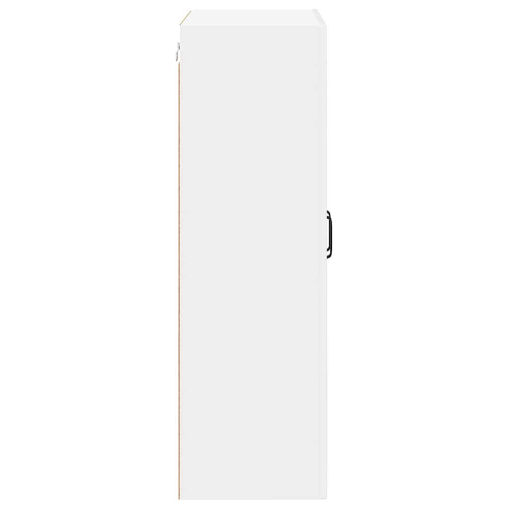 Dulap suspendat de bucatarie cu usa Alb lucios 60 x 31 x 100 cm — imaginea 8
