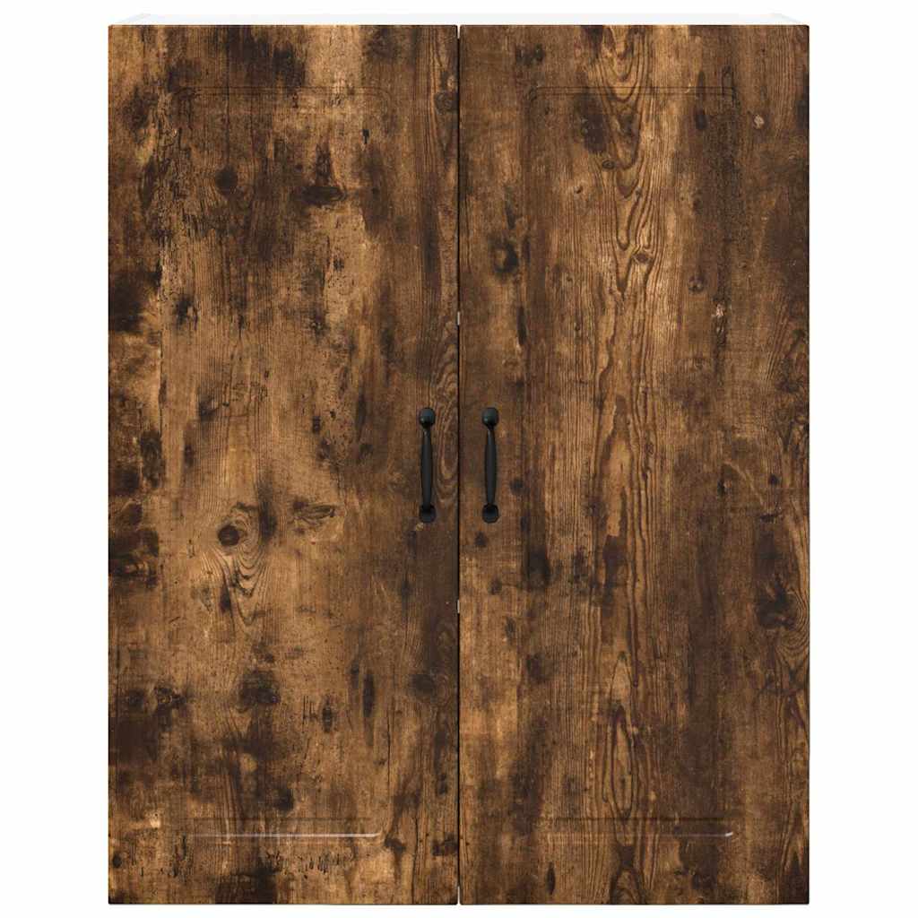 Dulap suspendat de bucatarie Stejar fumuriu 80 x 31 x 100 cm — imaginea 7