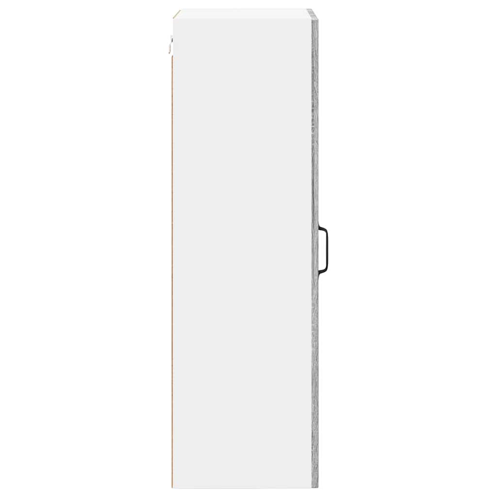 Dulap suspendat de bucatarie cu usa Gri Sonoma 40 x 31 x 100 cm — imaginea 8