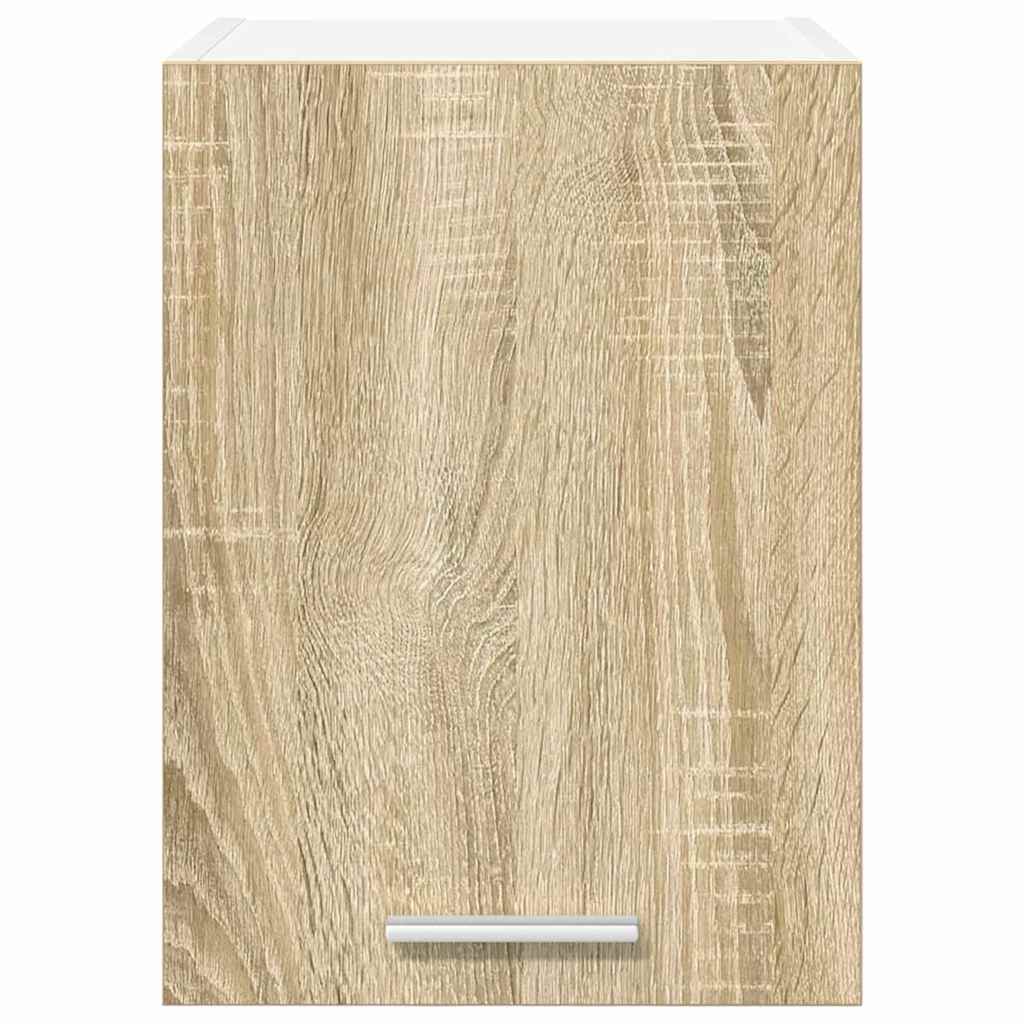 Dulap suspendat Riga 2 pcs Stejar Sonoma si Alb 30 x 31 x 40 cm — imaginea 7